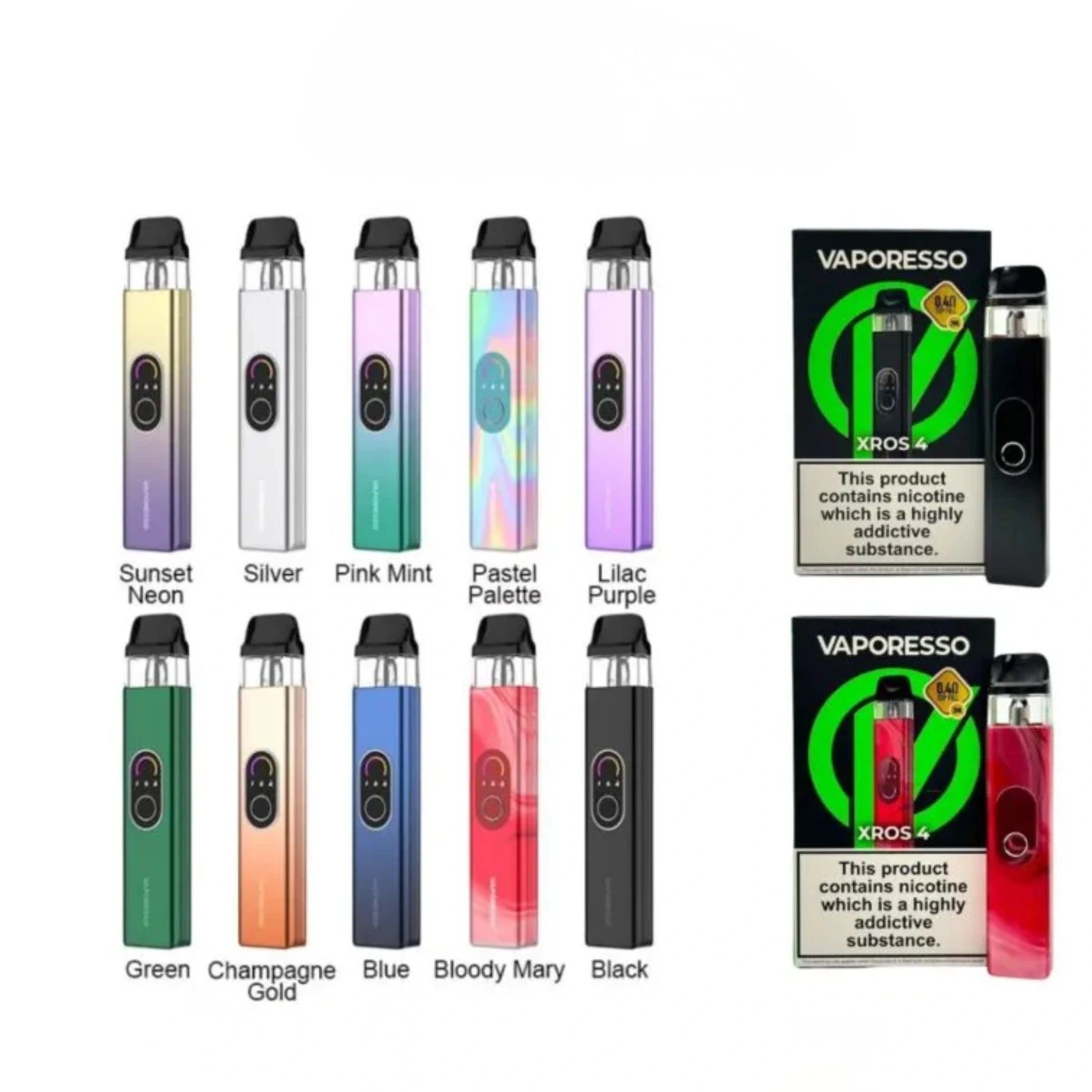 Vaporesso Xros 4 Kit Pod System 1000mAh – VapeDeals