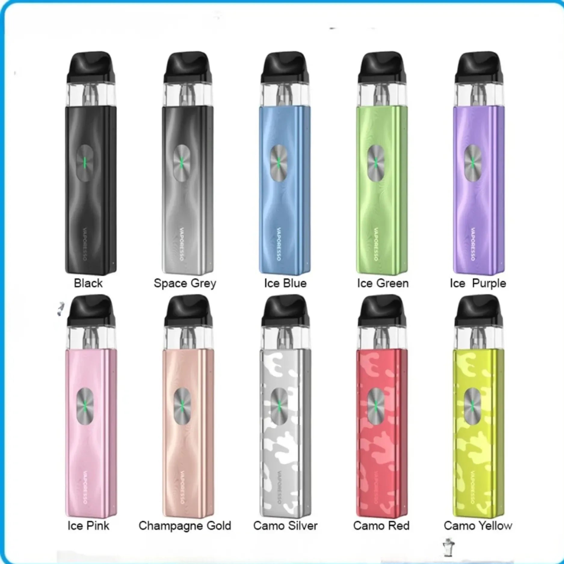 vaporesso xros mini 30W 4 Pod Kit – VapeDeals TYN Pro 50K Disposable Ruby E-liquid flavor:Black Ice