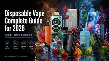 Best Disposable Vape Complete Guide for 2026: Tried, Tested & Ranked