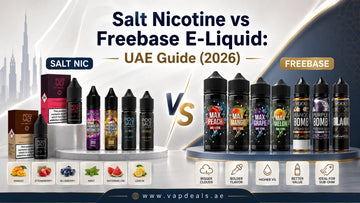 Salt Nicotine vs Freebase E-Liquid