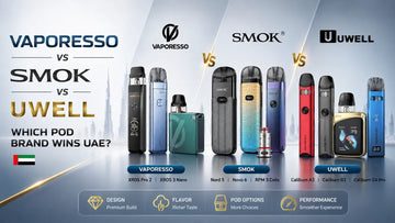 Vaporesso vs SMOK vs Uwell in UAE