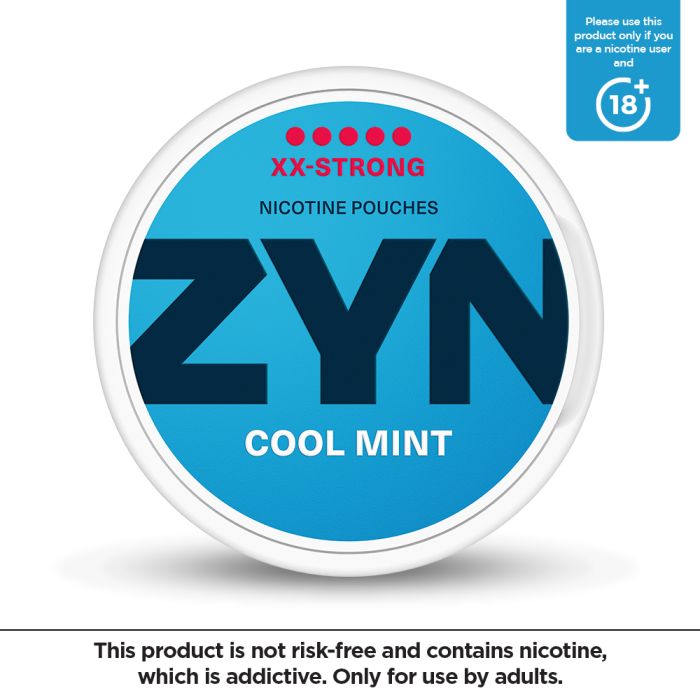 ZYN Cool Mint Nicotine Pouches 1.5mg, 14mg, 16mg