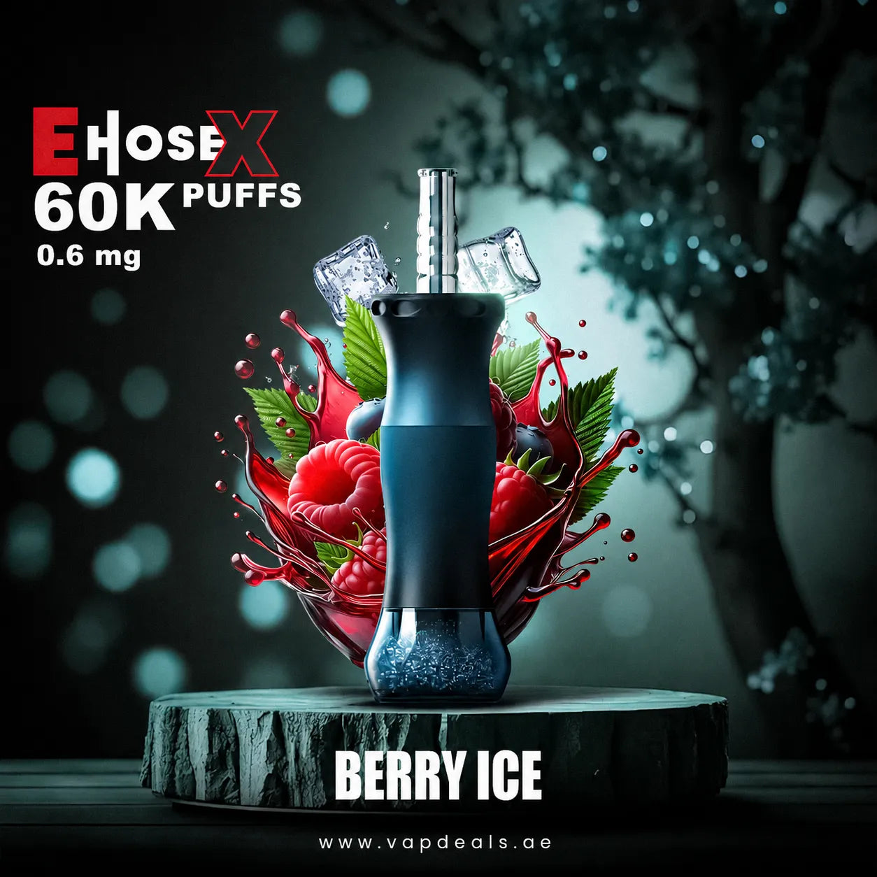 Al Fakher Crown Bar E Hose X berry ice 
