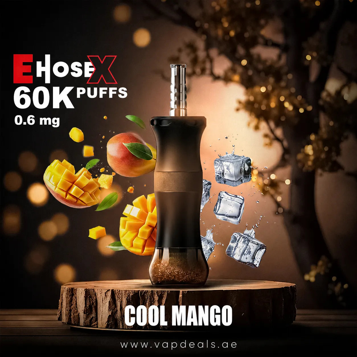 Al Fakher Crown Bar E Hose X cool mango