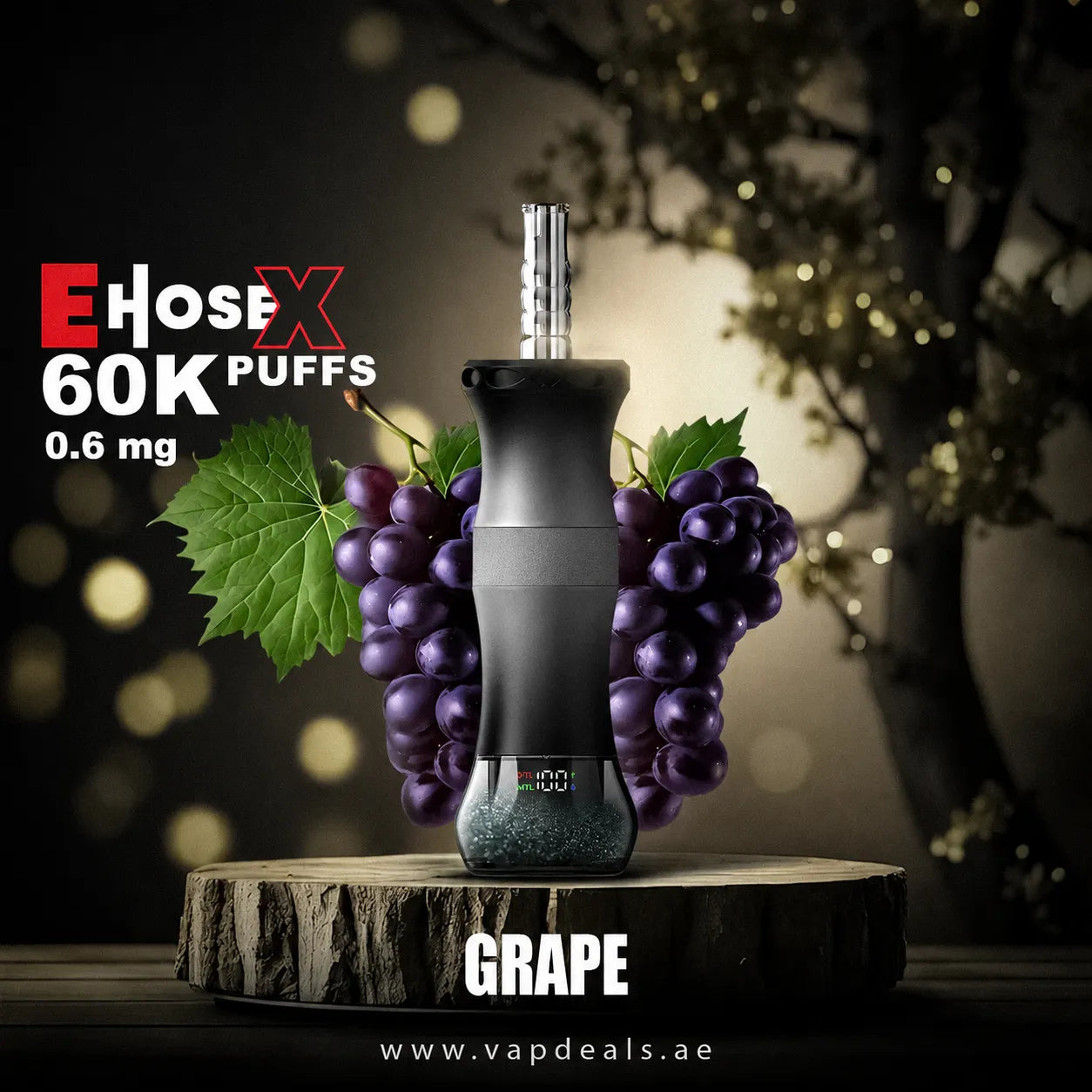 Al Fakher Crown Bar E Hose X grape