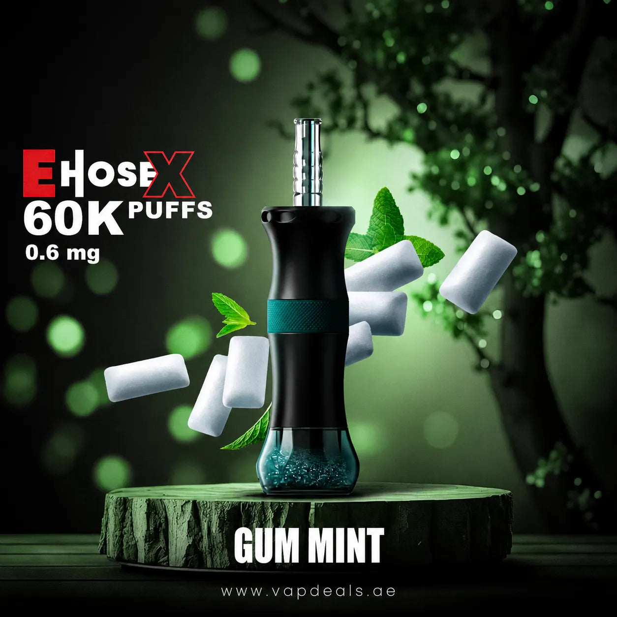 Al Fakher Crown Bar E Hose X gum mint