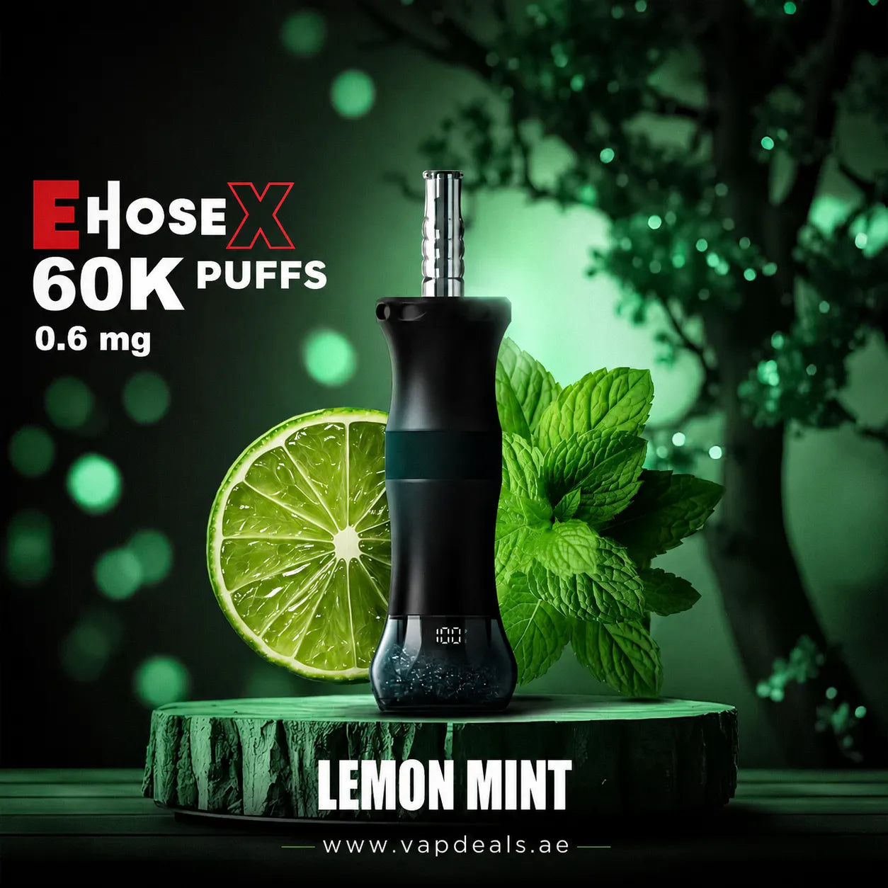 Al Fakher Crown Bar E Hose X lemon mint