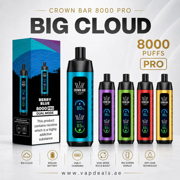 Al Fakher Vape Crown Bar 8000 Disposable Vape