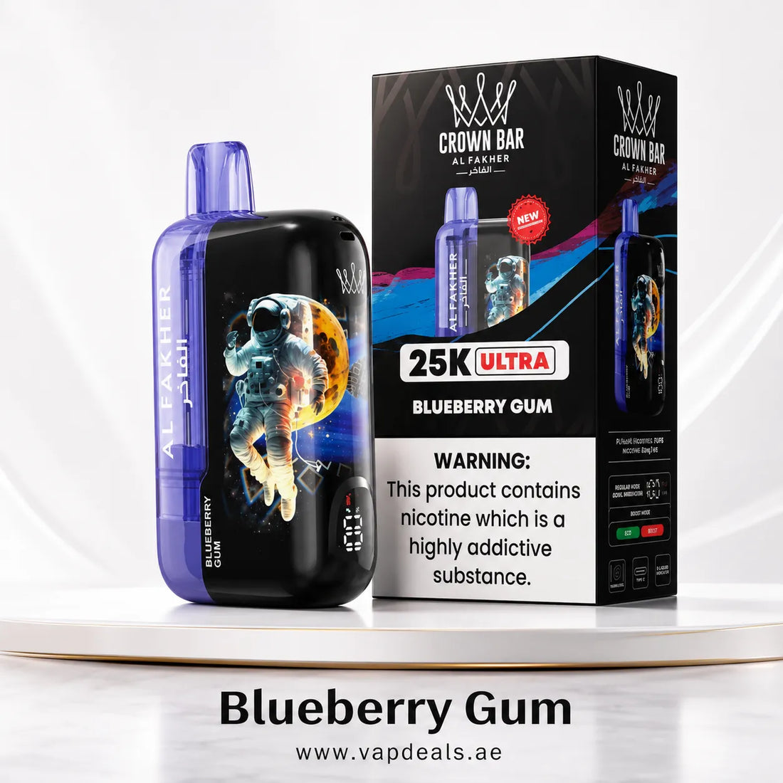 Al Fakher Crown Bar Ultra 25000 Puffs UAE