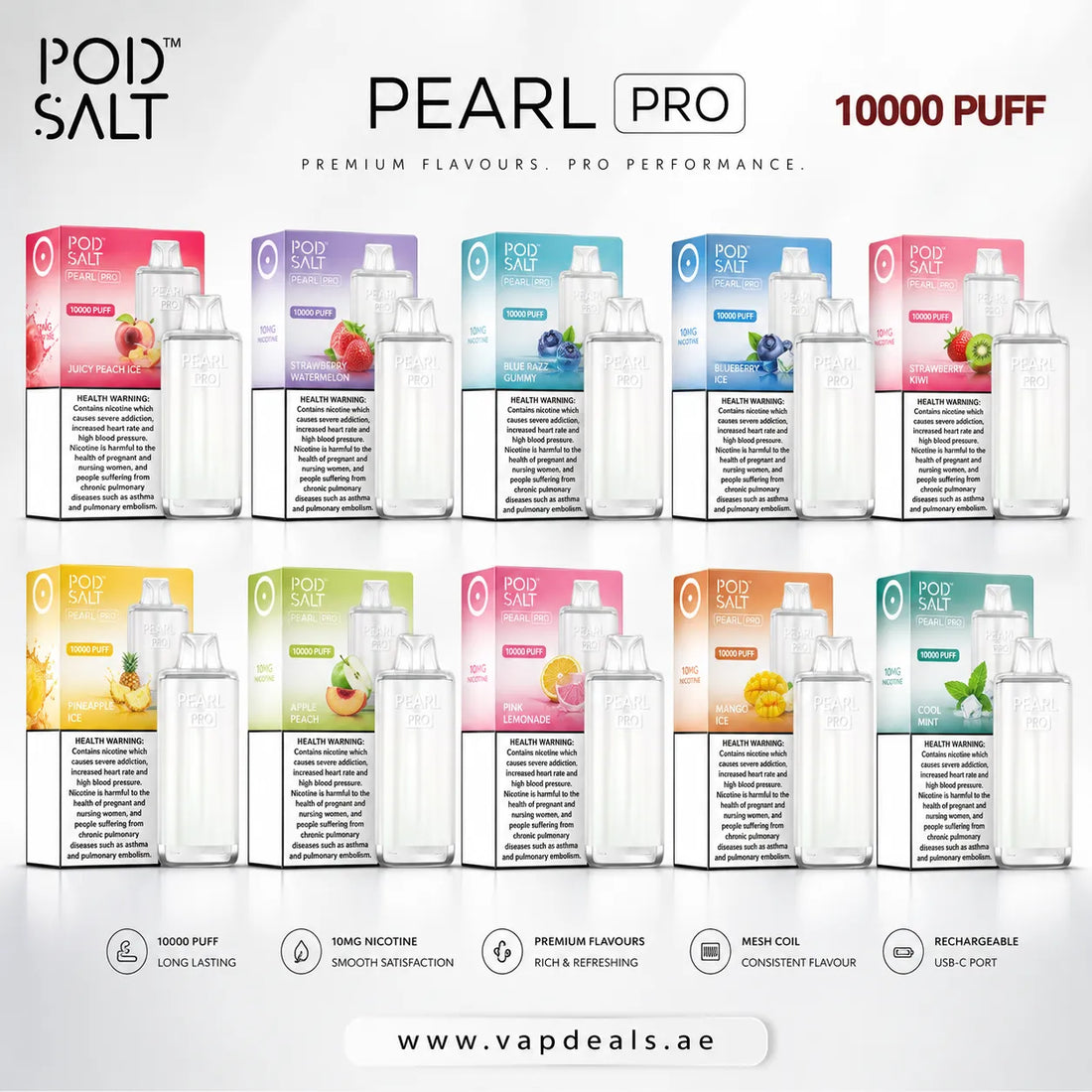 Authentic Pod Salt Pearl Pro in uae