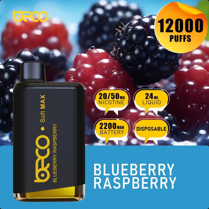 BECO SOFT MAX 12000 PUFFS 20MG