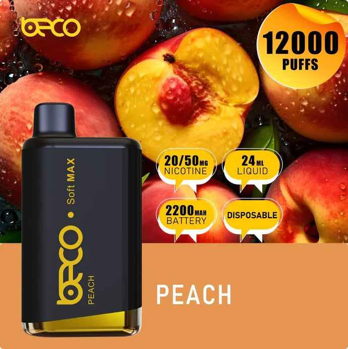 BECO SOFT MAX 12000 PUFFS 20MG