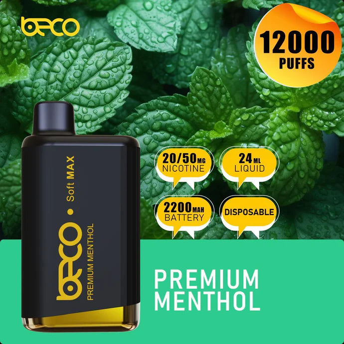 BECO SOFT MAX 12000 PUFFS 20MG