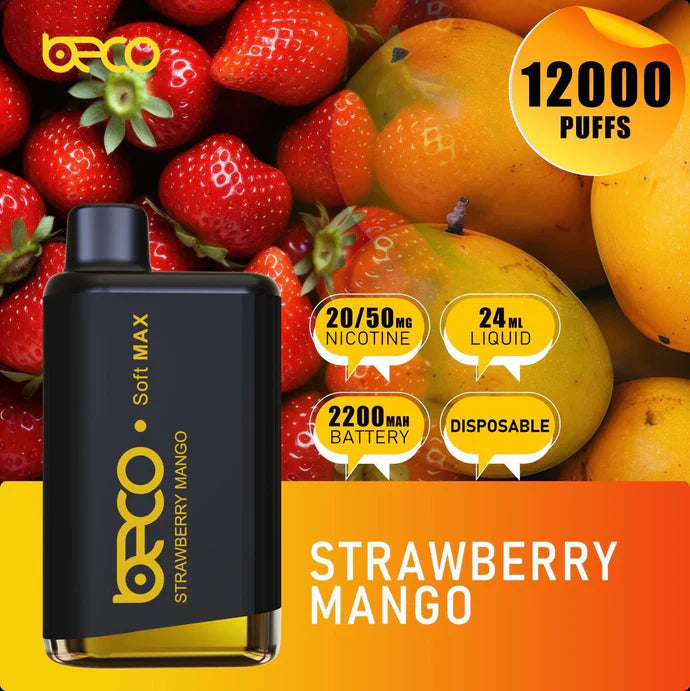 BECO SOFT MAX 12000 PUFFS 20MG