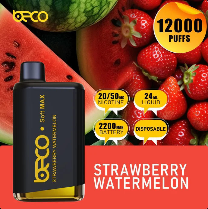 BECO SOFT MAX 12000 PUFFS 20MG
