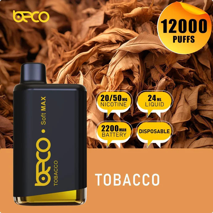 BECO SOFT MAX 12000 PUFFS 20MG