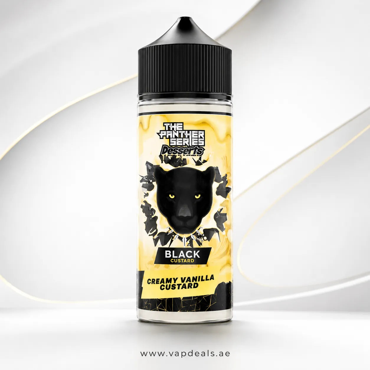 Black Custard Dr Vapes creamy vanilla custard e-liquid UAE