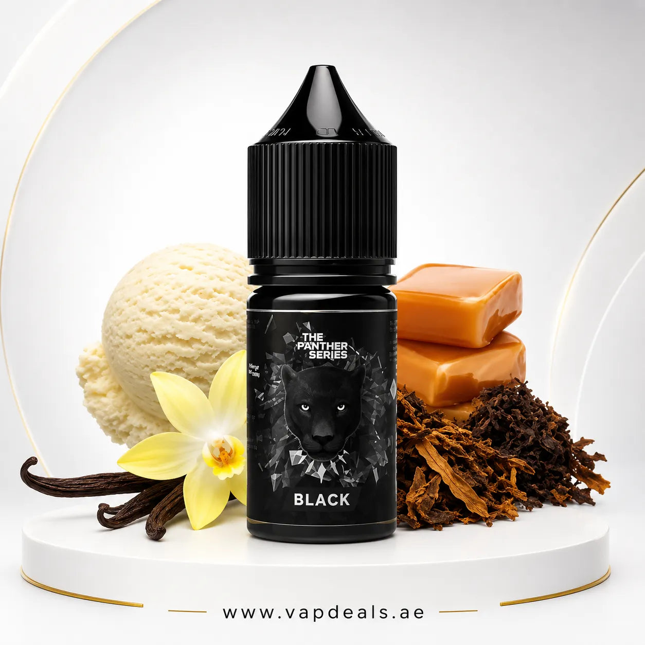Black Panther 30ml Saltnic by Dr Vapes tobacco vanilla nic salt 