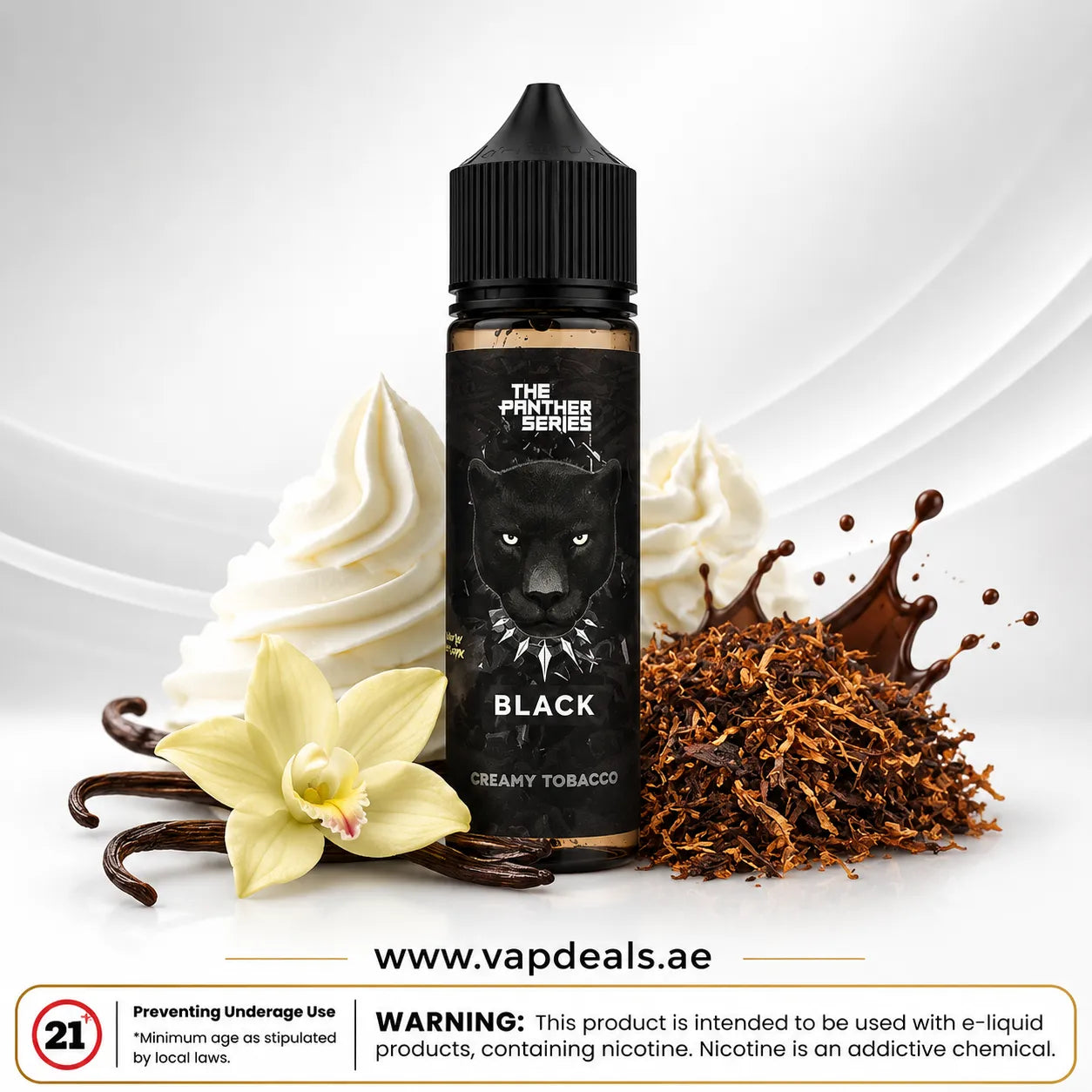 Black Panther E Juice by Dr Vapes tobacco 