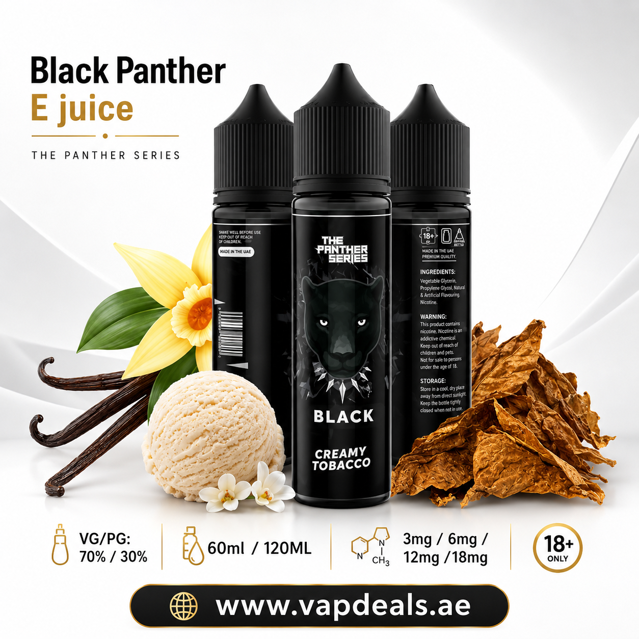 Black Panther E Juice by Dr Vapes 