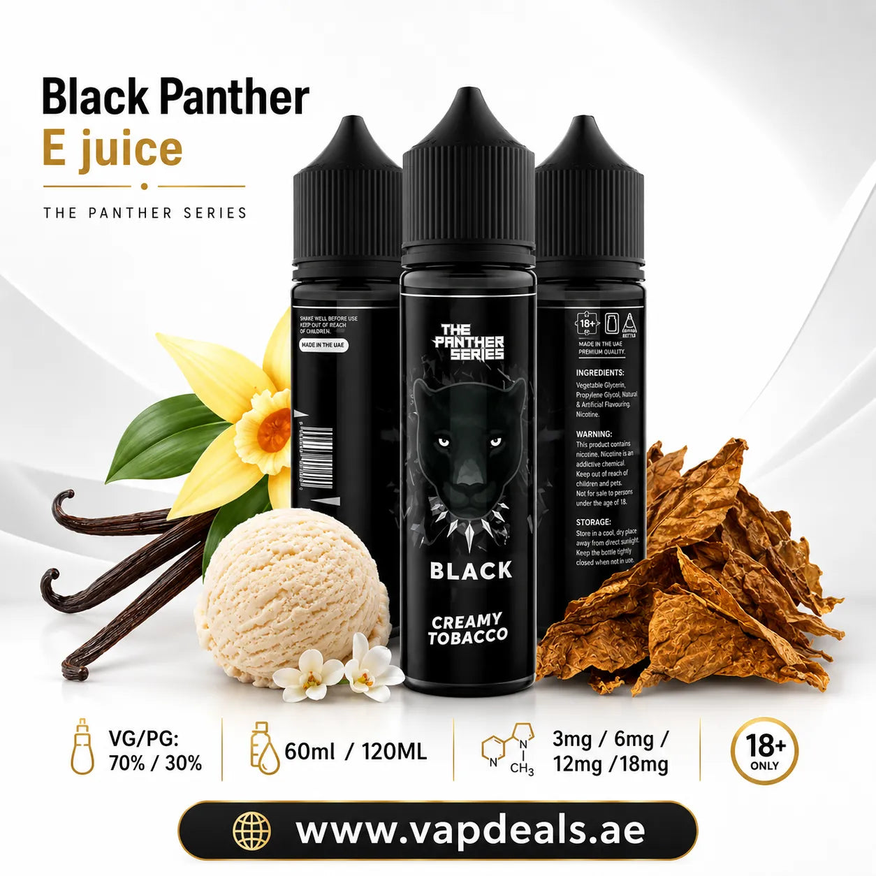 Black Panther E Juice by Dr Vapes 