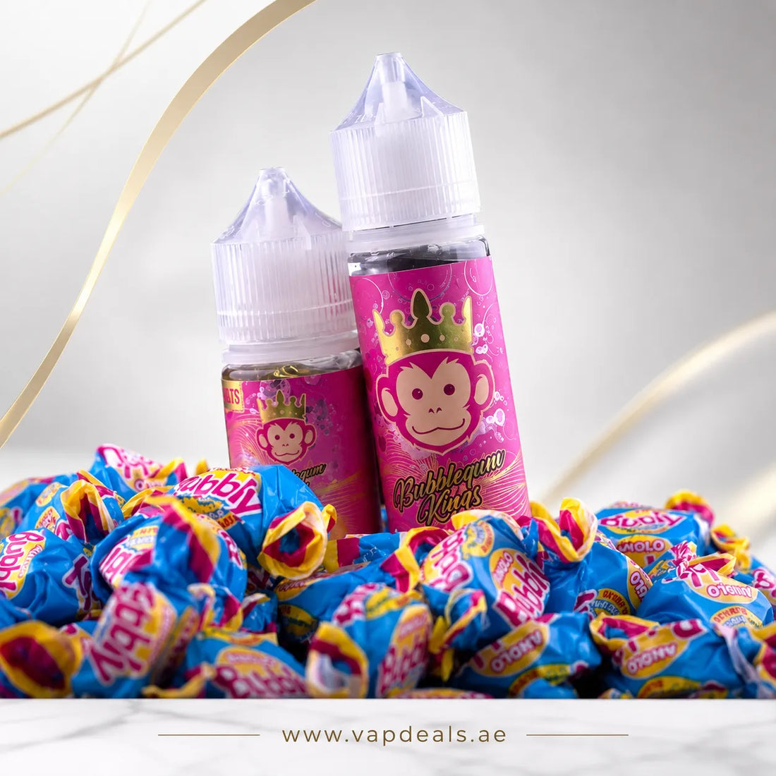 Bubble Gum Kings Original 30ml SaltNic by Dr Vapes classic bubblegum nic salt UAE