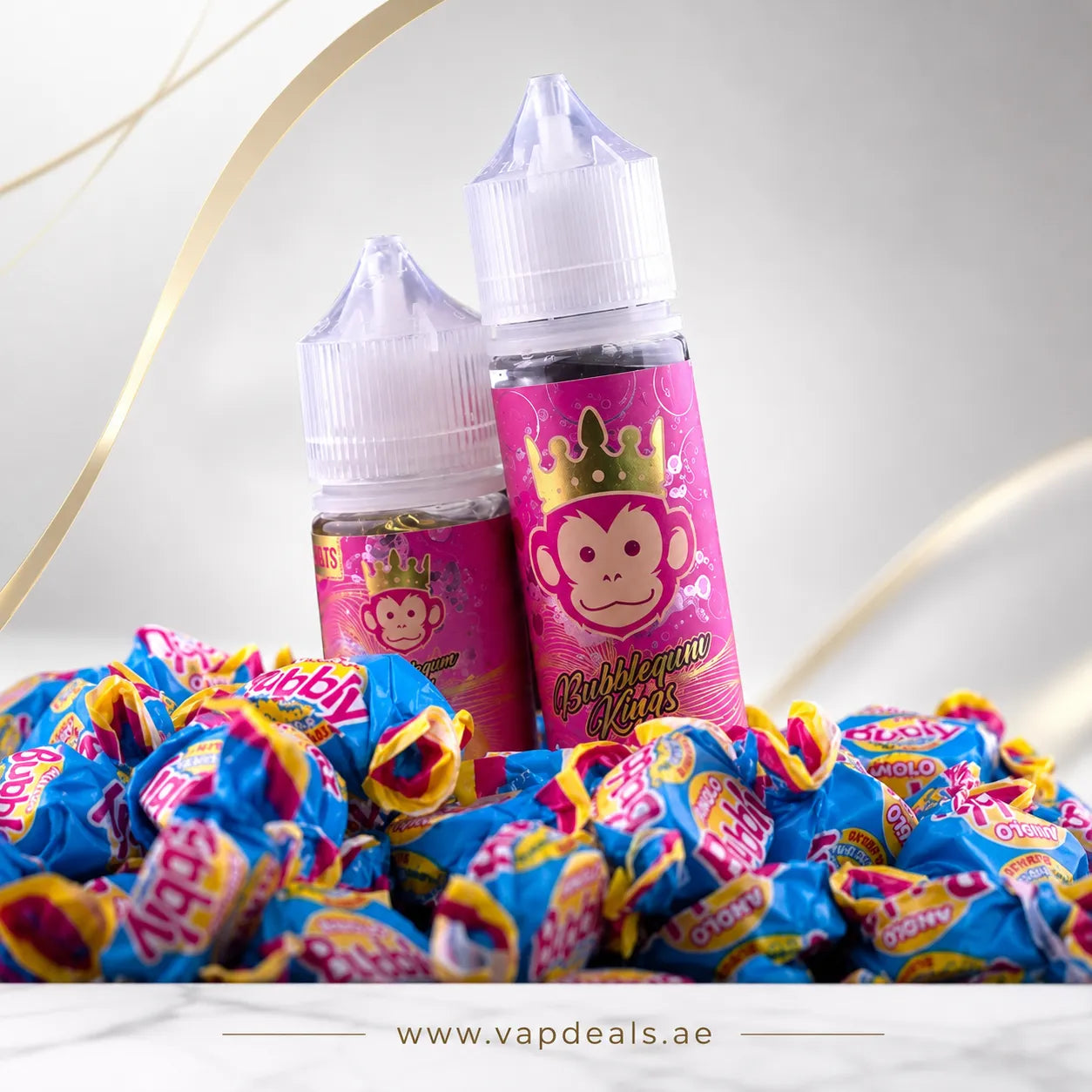 Bubble Gum Kings Original 30ml SaltNic by Dr Vapes classic bubblegum nic salt UAE