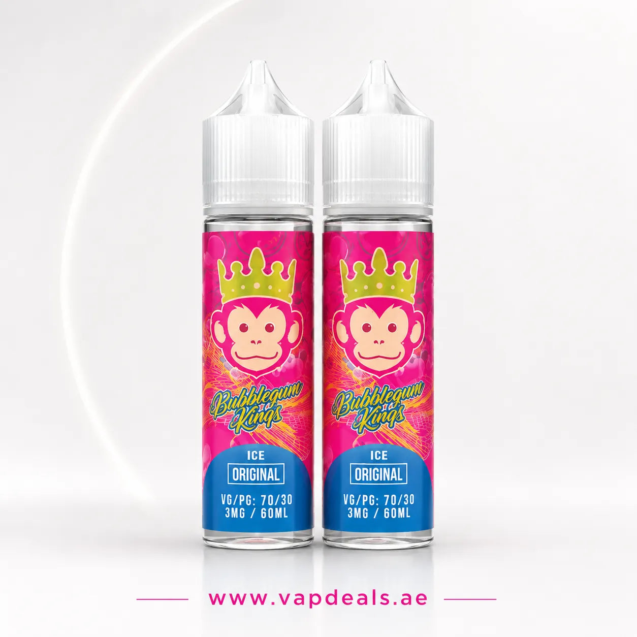 Bubble Gum Kings Original Ice 60ml by Dr Vapes icy bubblegum e-liquid UAE