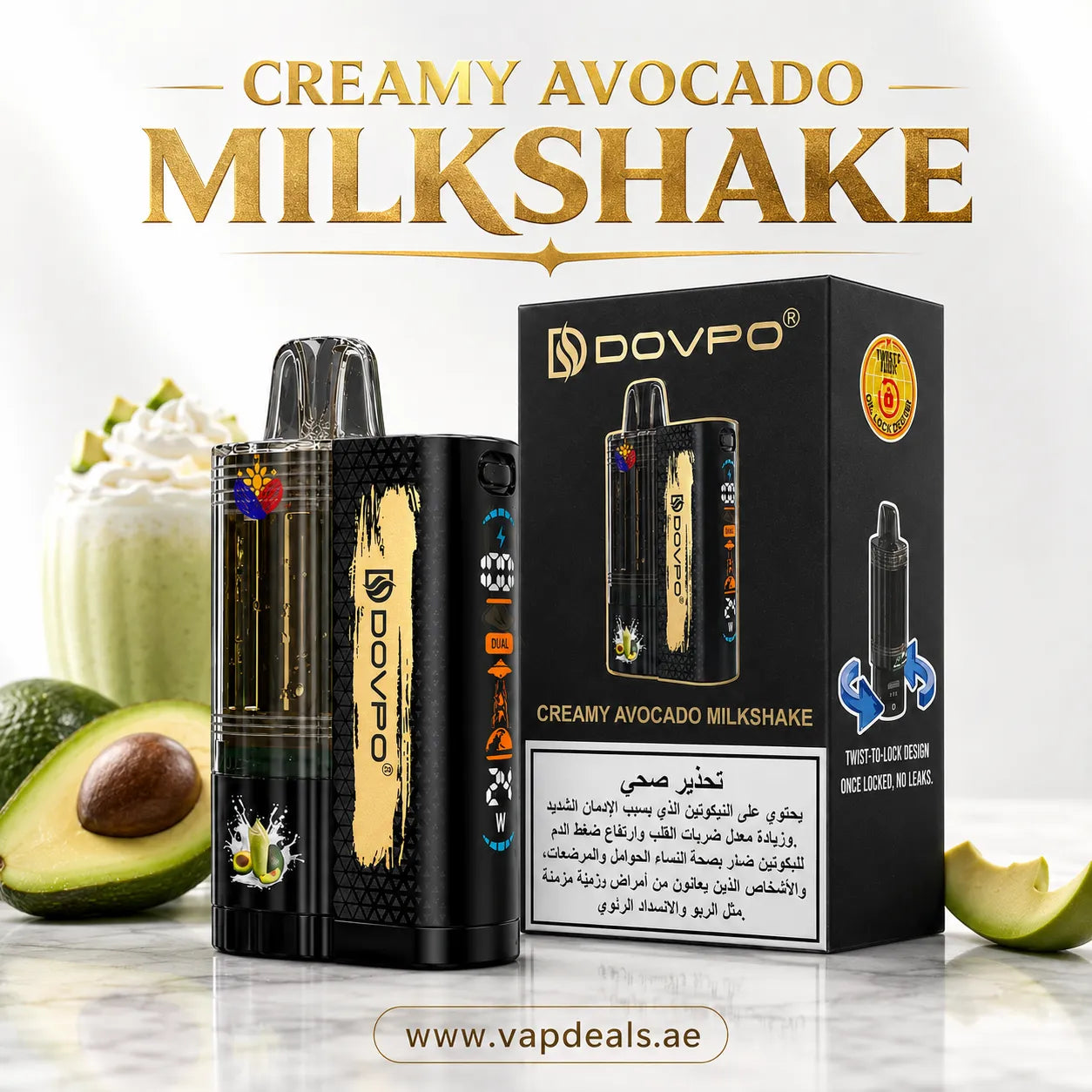dovpo-30000-puffs-creamy-avocado-milkshake-flavor