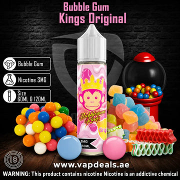 Bubble Gum Kings Original 60ml by Dr. Vapes