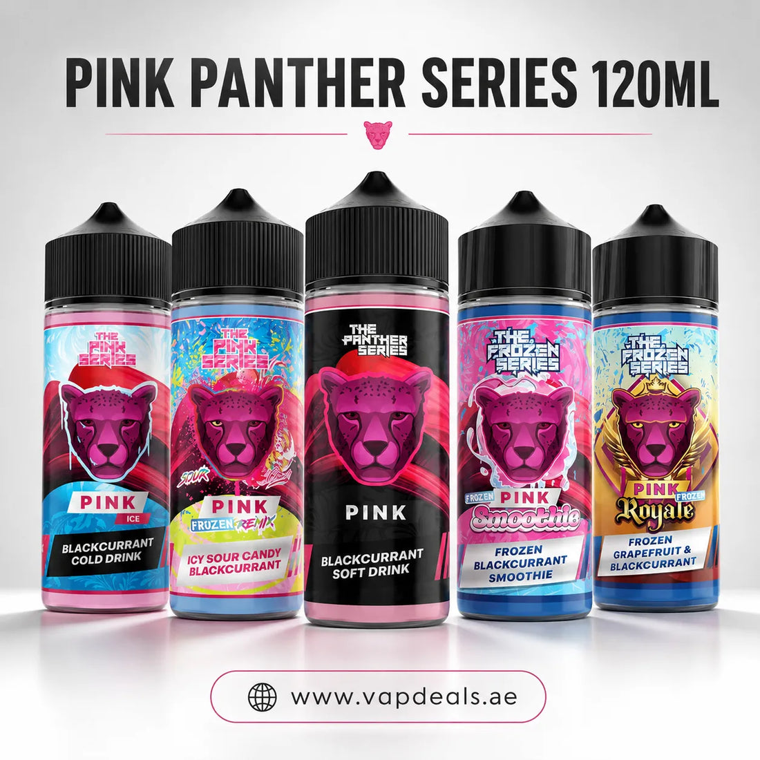 Dr Vapes Pink Panther Series 120ML uae