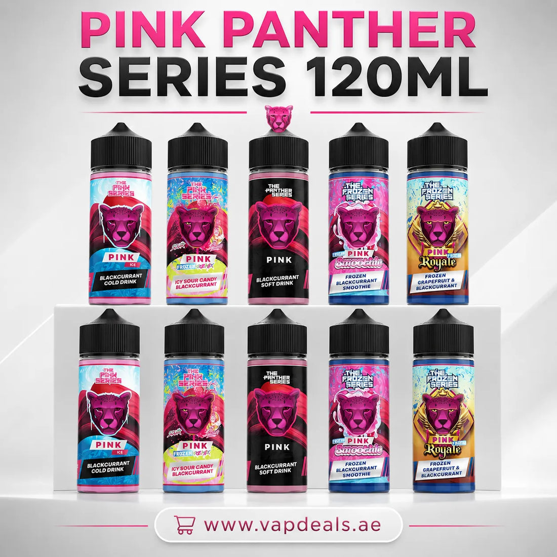 Dr Vapes Pink Panther Series 120ML uae
