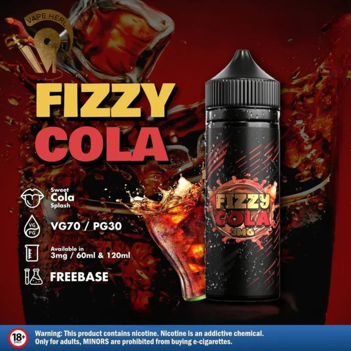 Fizzy Cola E Liquid by Sam Vapes