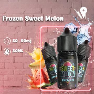 Frozen Sweet Melon Saltnic by Sam Vapes
