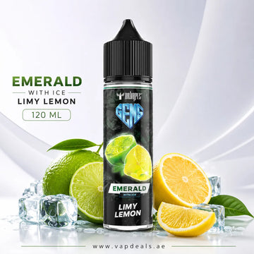 GEMS EMERALD LIMY LEMON - E Liquid by Dr Vapes