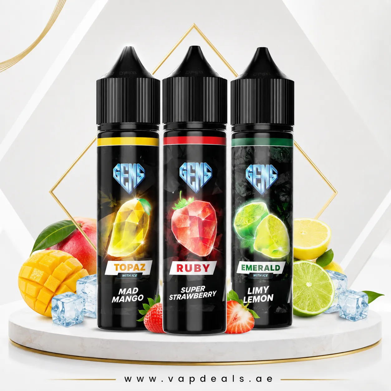 GEMS EMERALD LIMY LEMON Dr Vapes