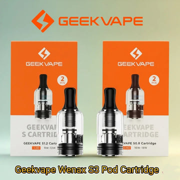 Geekvape Wenax S3 Replacement Pods 2ml 2 pieces in the UAE