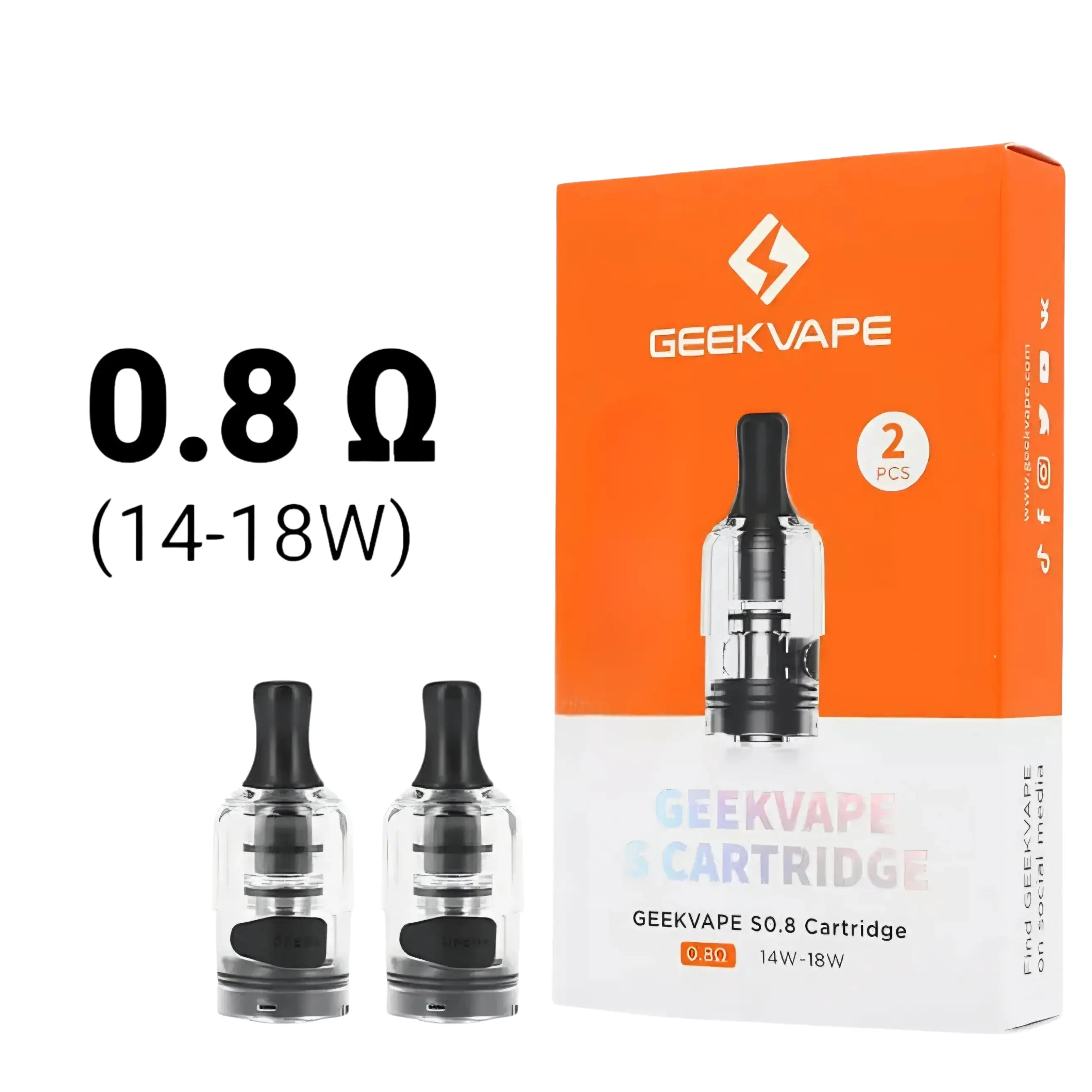 Geekvape Wenax S3 Replacement Pods 2ml 2 pieces in the UAE