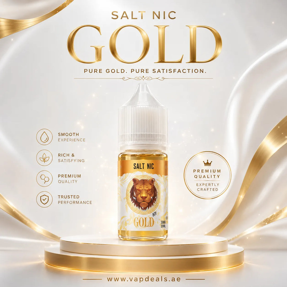 Gold Panther Ice 30ml SaltNic by Dr Vapes UAE