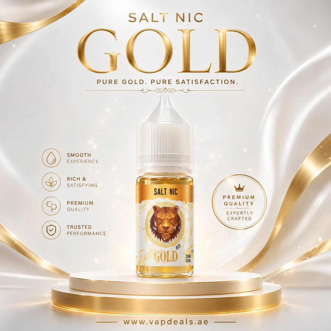 Gold Panther Ice 30ml SaltNic by Dr Vapes UAE