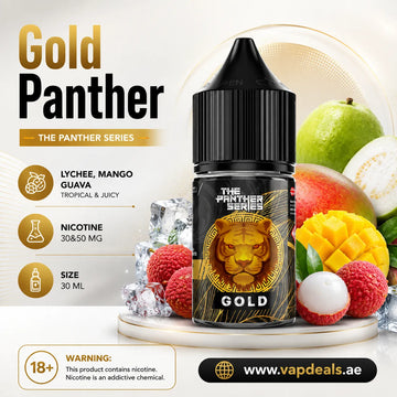 Gold Panther New Recipe 30ml SaltNic by Dr. Vapes