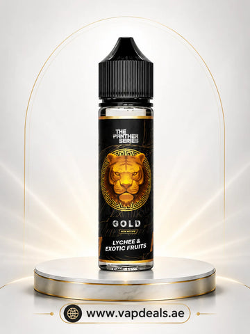 Gold Panther New Recipe 60ml by Dr Vapes lychee mango guava e-liquid UAE
