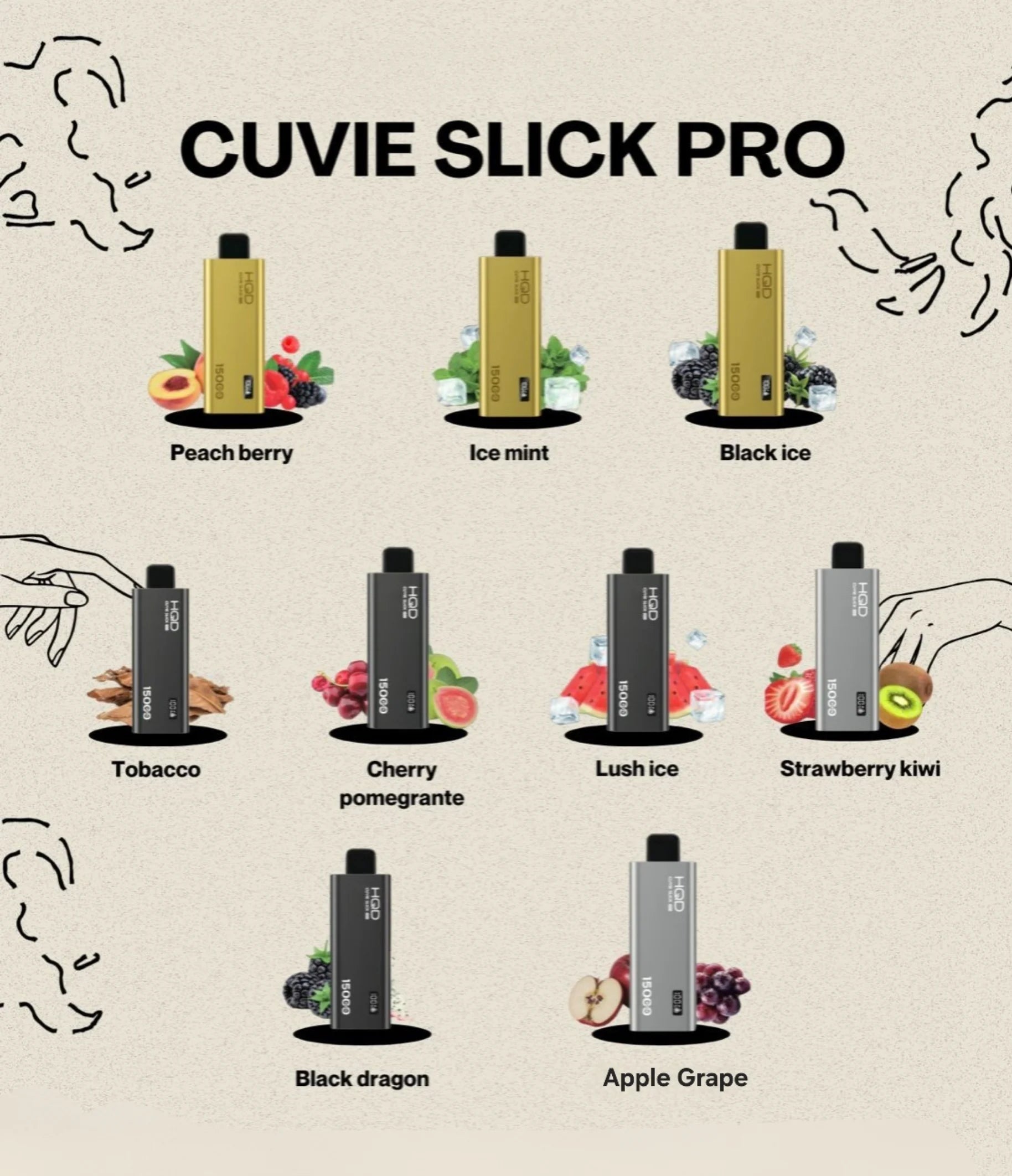 HQD-Cuvie-Slick-Pro