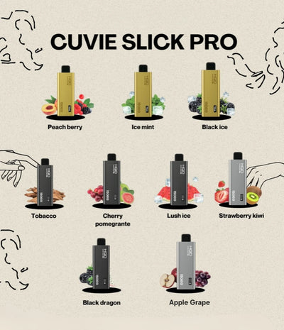 HQD Cuvie Slick Pro 15000 Puffs Disposable Vape
