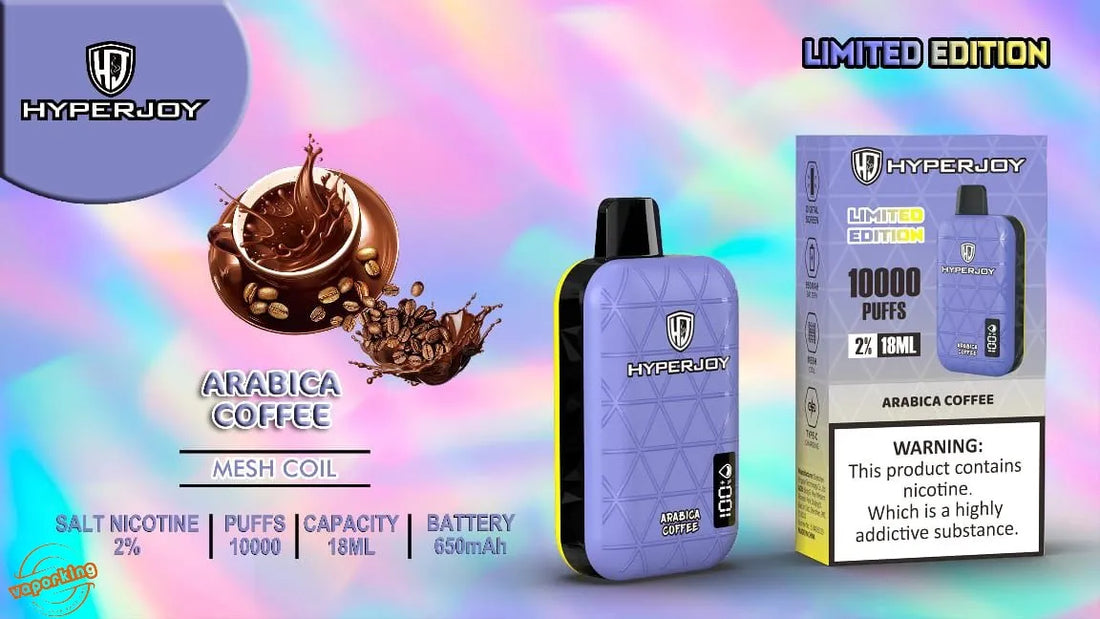 HYPERJOY Limited Edition 10000 Puffs Disposable Vape In UAE