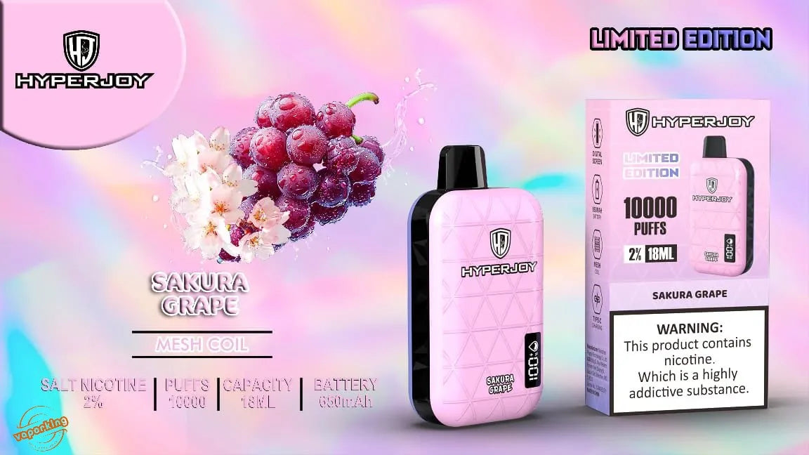 HYPERJOY Limited Edition 10000 Puffs Disposable Vape In UAE