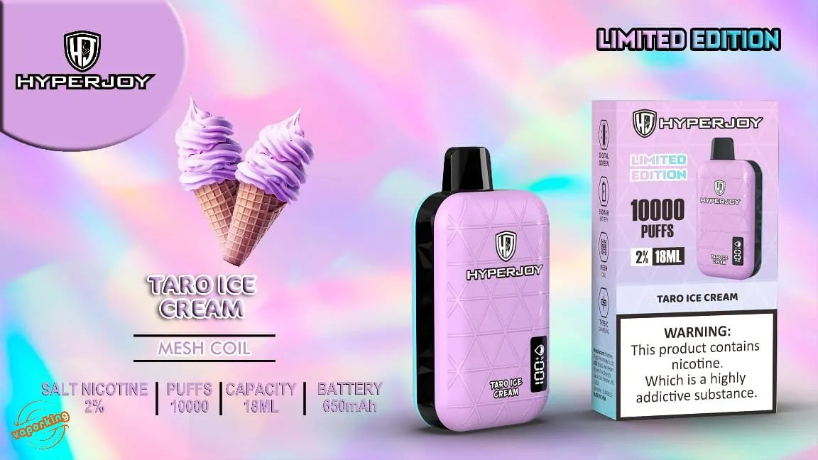 HYPERJOY Limited Edition 10000 Puffs Disposable Vape In UAE