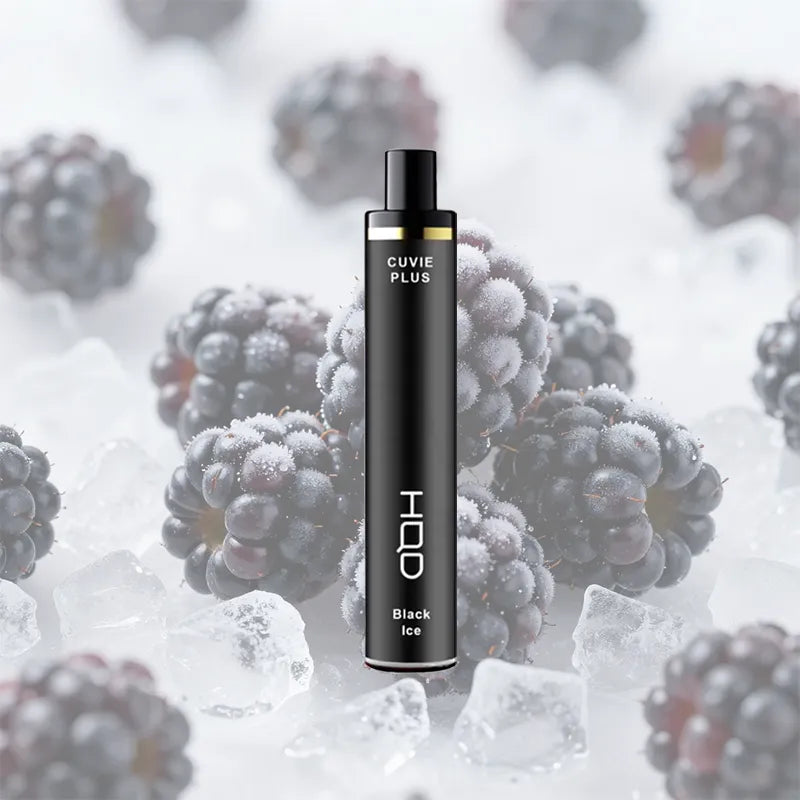 HQD Black Ice 1200 Puffs Cuvie Plus Disposable Vape 50mg Buy in Dubai
