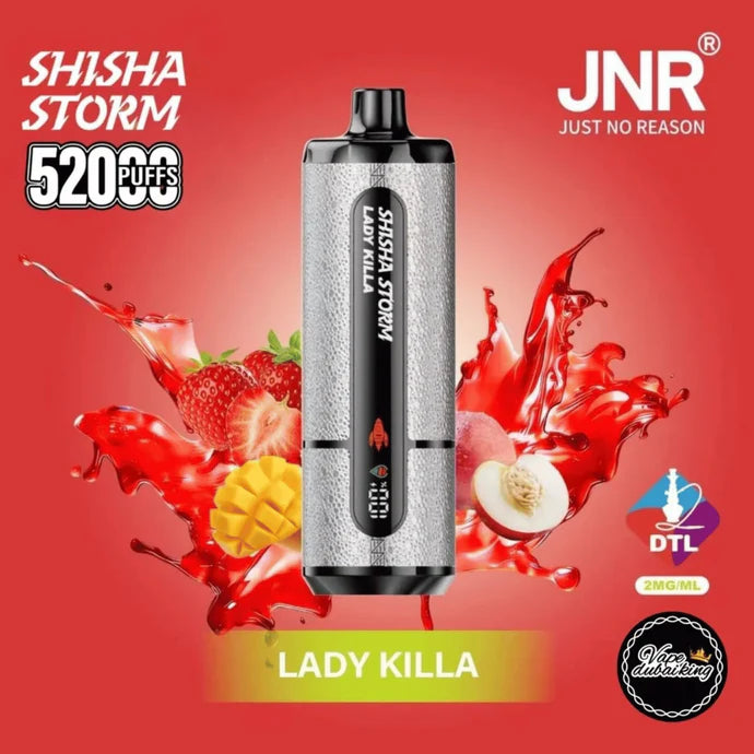 JNR Shisha Storm 52000 Puffs
