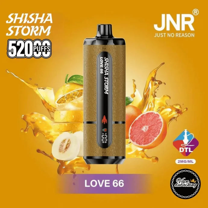 JNR Shisha Storm 52000 Puffs